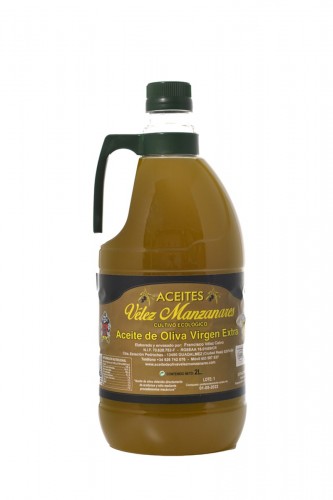 2 L Aceite de Oliva Virgen Extra Vélez Manzanares - Cultivo Ecológico